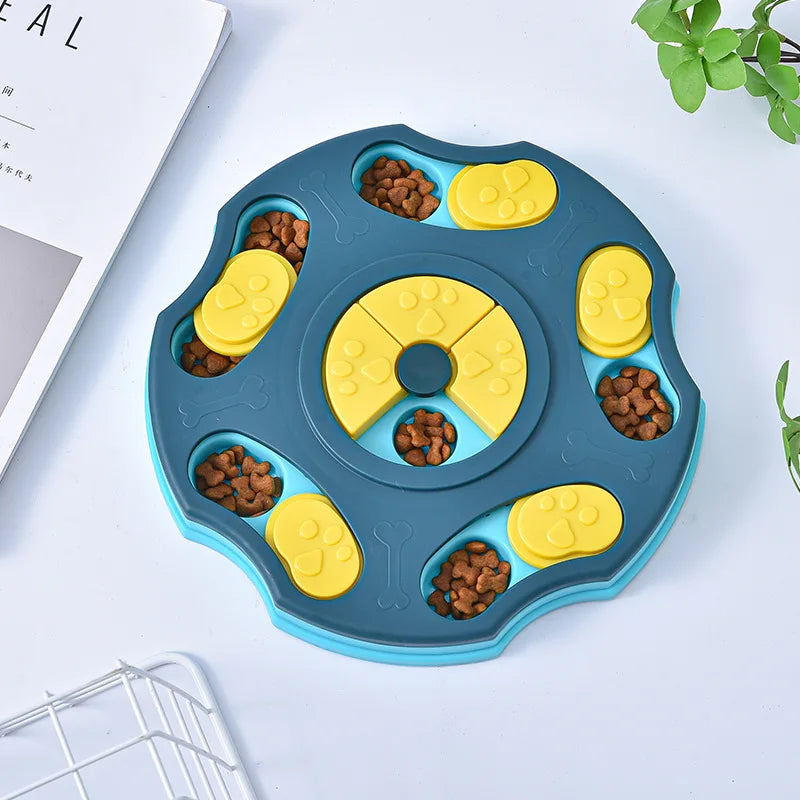 Dog Puzzle Toy — Interactive, Slow Feeder, Treat Dispensing, Mental Stimulation, Durable, Engaging