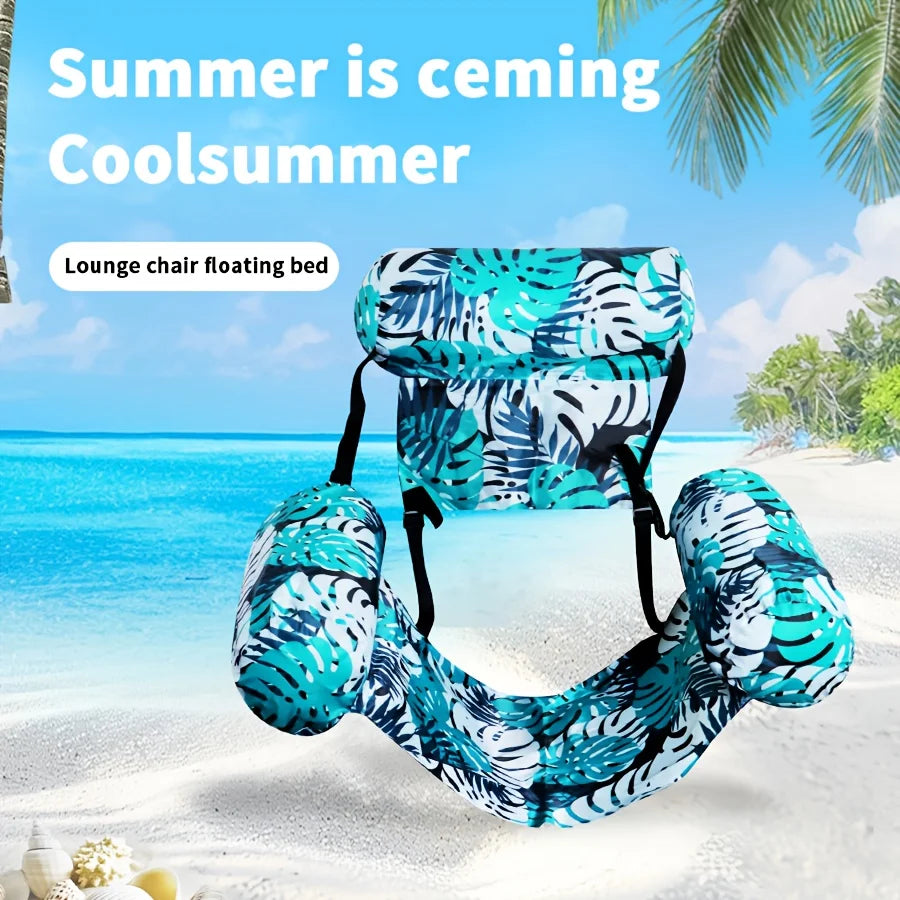 Inflatable Pool Floats — Large 2-Pack, Adult Sized, Heavy Duty, Beach Ready, Summer Fun