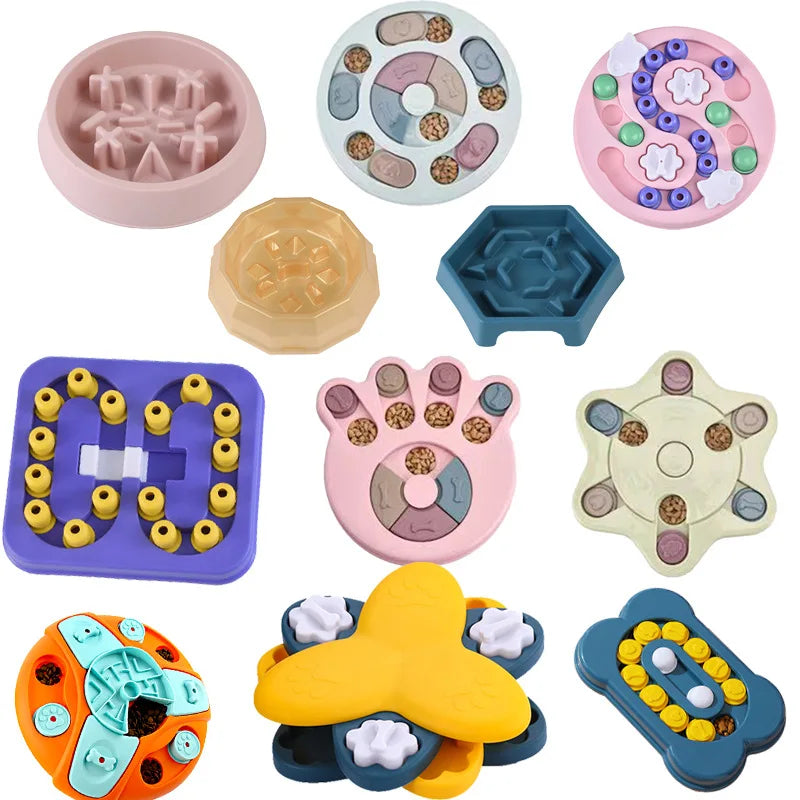 Dog Puzzle Toy — Interactive, Slow Feeder, Treat Dispensing, Mental Stimulation, Durable, Engaging