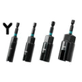 Wing Nut Driver — Magnetic, Impact Ready, 1/4" Hex Shank, Chrome Vanadium, 5-Piece, Power Tool Accessory