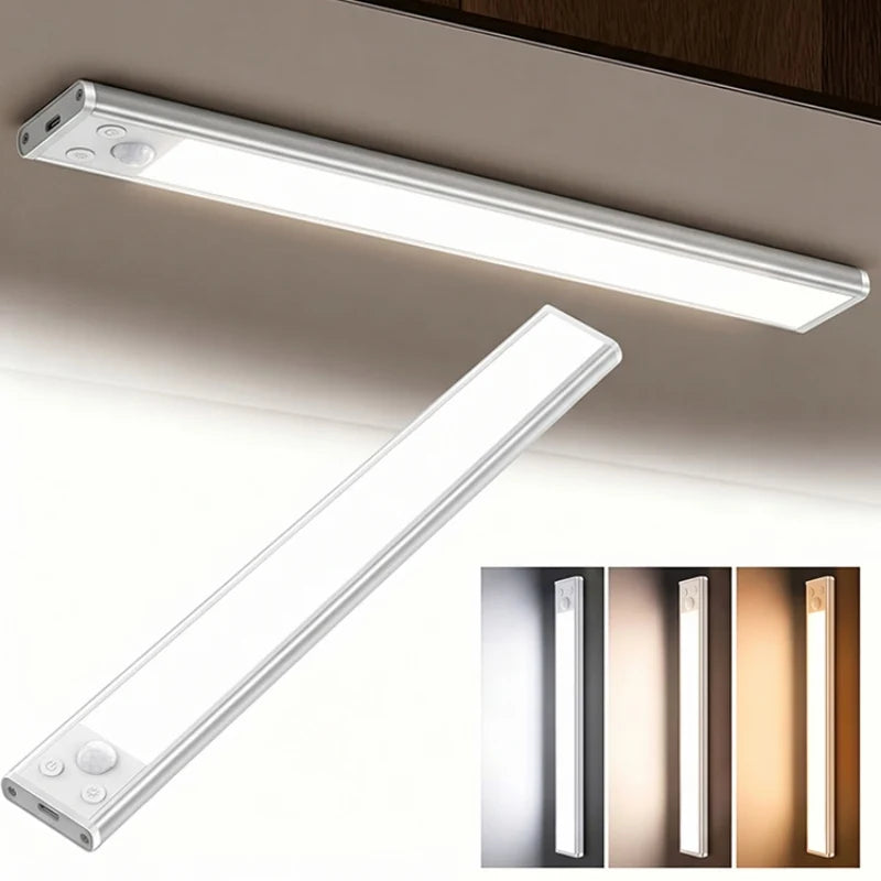 Under Cabinet Light — Motion Activated, Rechargeable, LED, Dimmable, Wireless, Easy Install