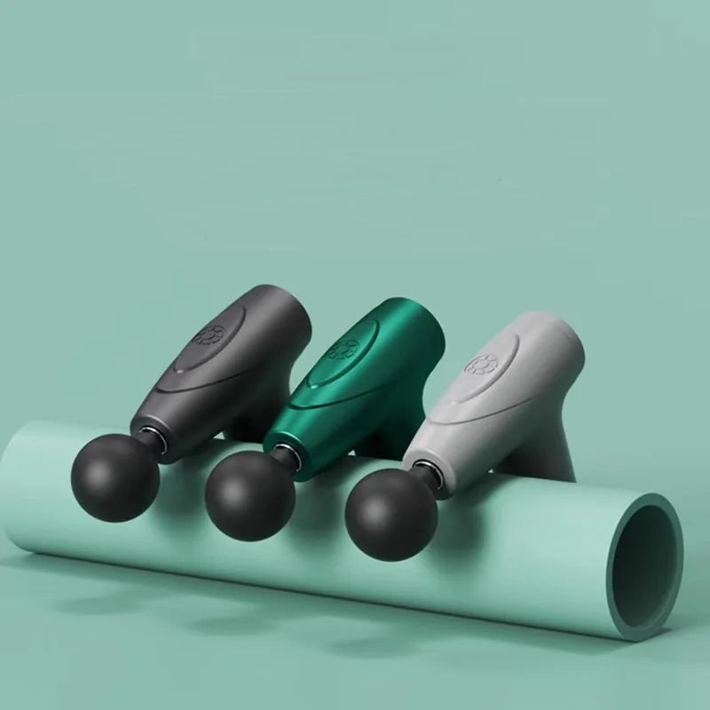Mini Percussive Massage Gun - Deep Tissue Muscle Recovery, Quiet Cordless Fascia Therapy for Neck, Back, Legs & Athletes