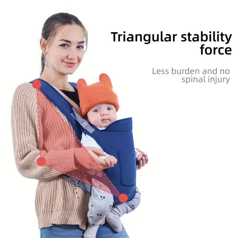 Adjustable Baby Carrier Backpack — Ergonomic, Lightweight, Front-Facing, Back-acing, Newborn, Toddler