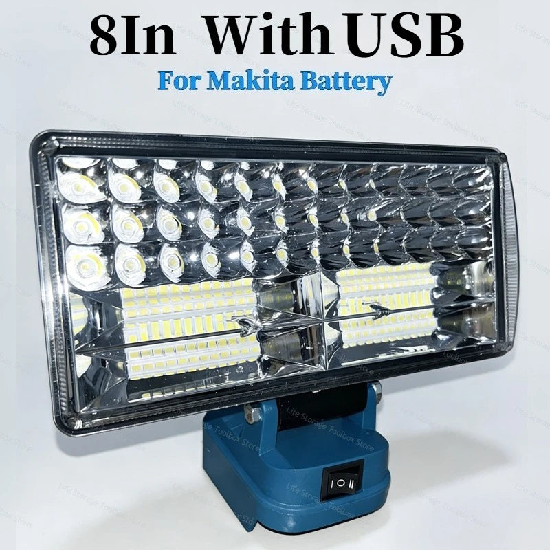LED Work Light — Portable, Rechargeable, Magnetic, Cordless, Bright, Durable