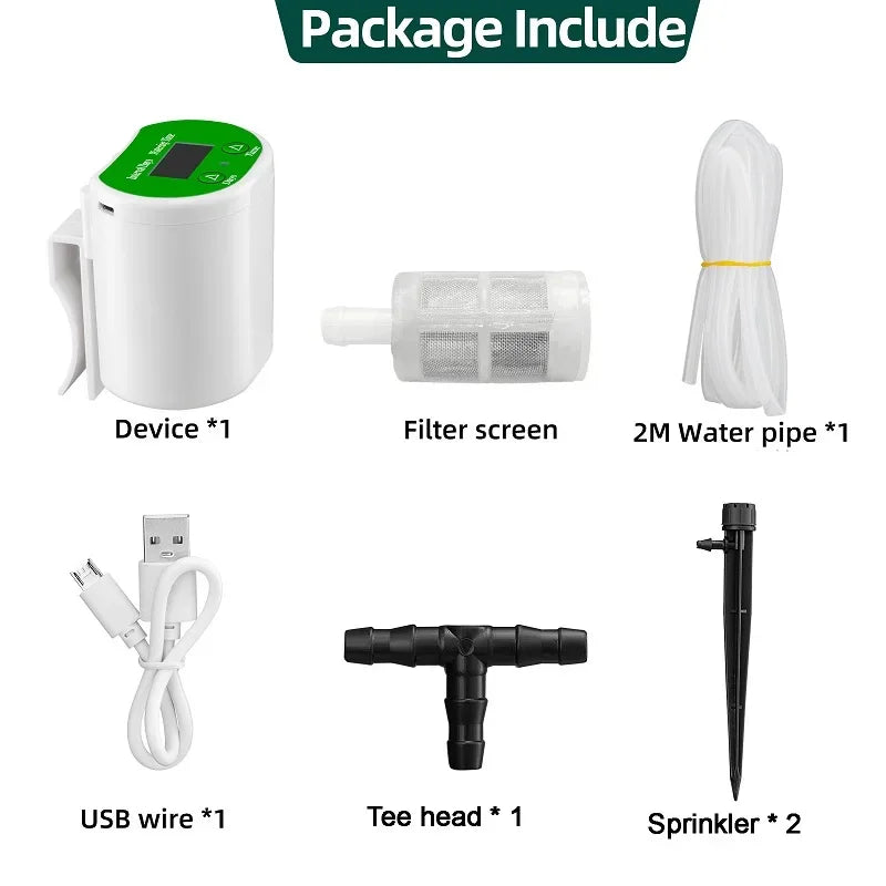 Drip Irrigation Kit — Automatic, Smart Watering, Garden, Plants, Greenhouse, Yard