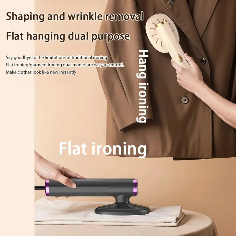 Garment Steamer — Portable, Handheld, Fast Heating, Wrinkle Remover, Travel Size, Easy Storage