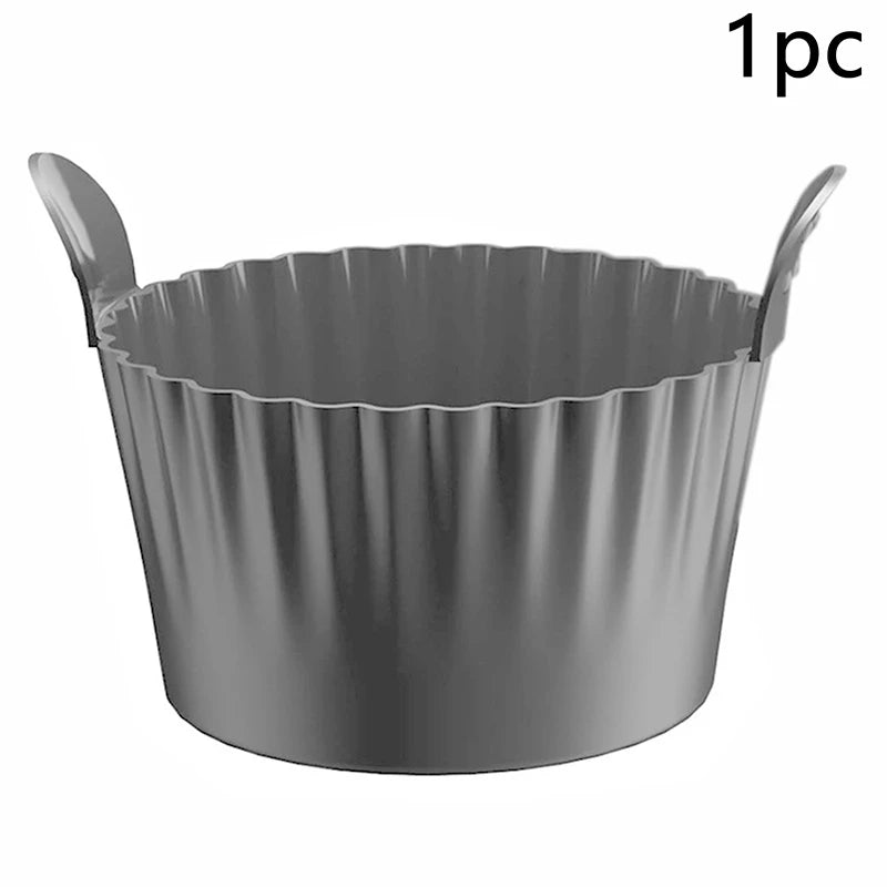 Silicone Egg Poacher Cup Set - Air Fryer, Microwave & Stovetop, Reusable Custard / Tart / Dessert Molds (3, 4, 6, or 12-Pack)