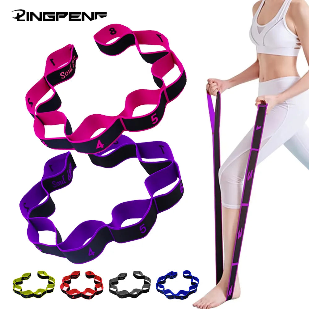 Back Stretch Band — Comfortable, Ergonomic, Posture Corrector, Shoulder Relief, Core Strength, Flexibility Tool