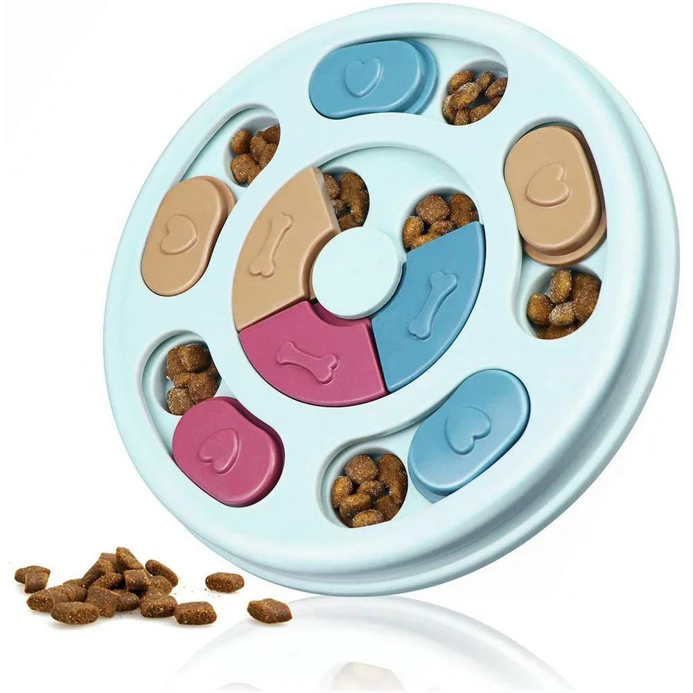 Dog Puzzle Toy — Interactive, Slow Feeder, Treat Dispensing, Mental Stimulation, Durable, Engaging