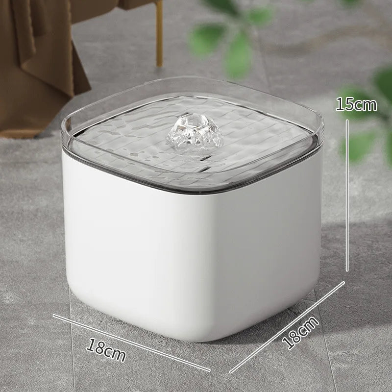 Pet Water Dispenser — Automatic, LED, Quiet, Filtered, Fresh, Smart