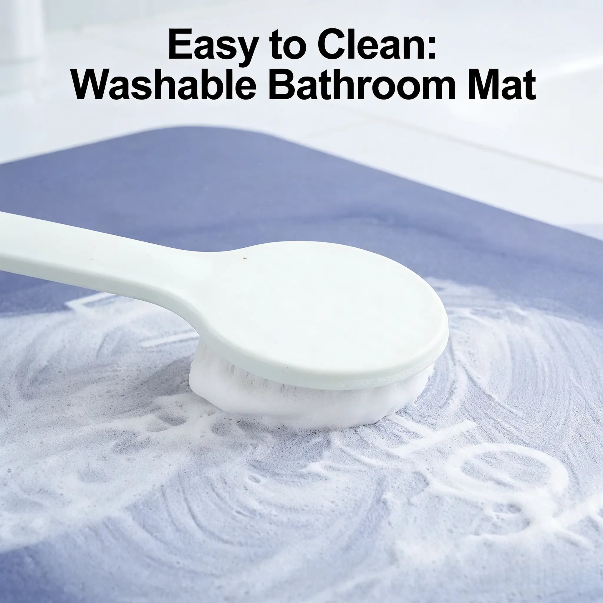 Bathroom Toilet Mat, 3-Piece Set, Quick-Drying Water-Absorbing Floor Mat, Rubber Anti-Slip Bottom Design, Suitable for Bathroom, Washbasin, Toilet, Kitchen, Living Room, beside the Bathtub, Laundry Room, Bathroom Decoration. Bathmat