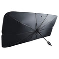 Dual-Layer Car Window Parasols Sunshade Fast Cool Front Windshield Shades for Civic Double Layers Cloth Car Accessories