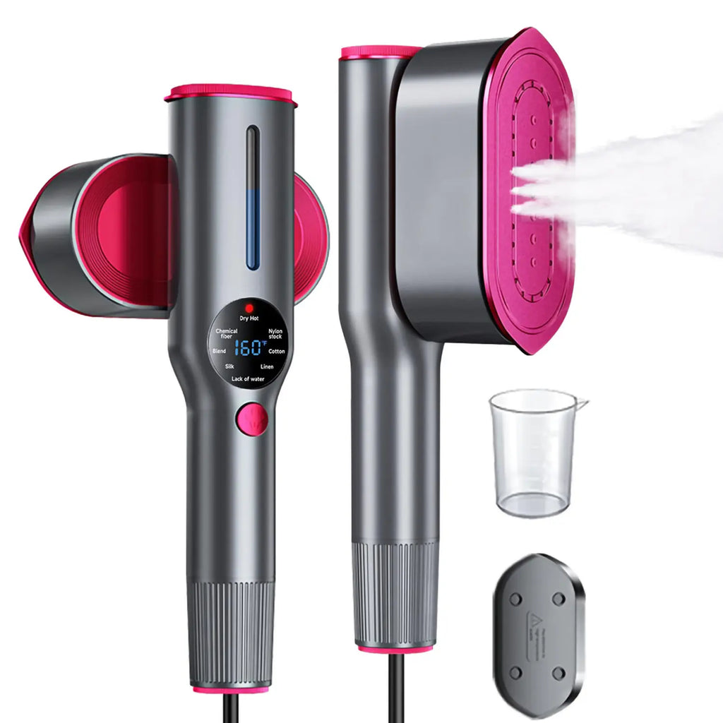 Garment Steamer — Portable, Handheld, Fast Heating, Wrinkle Remover, Travel Size, Easy Storage