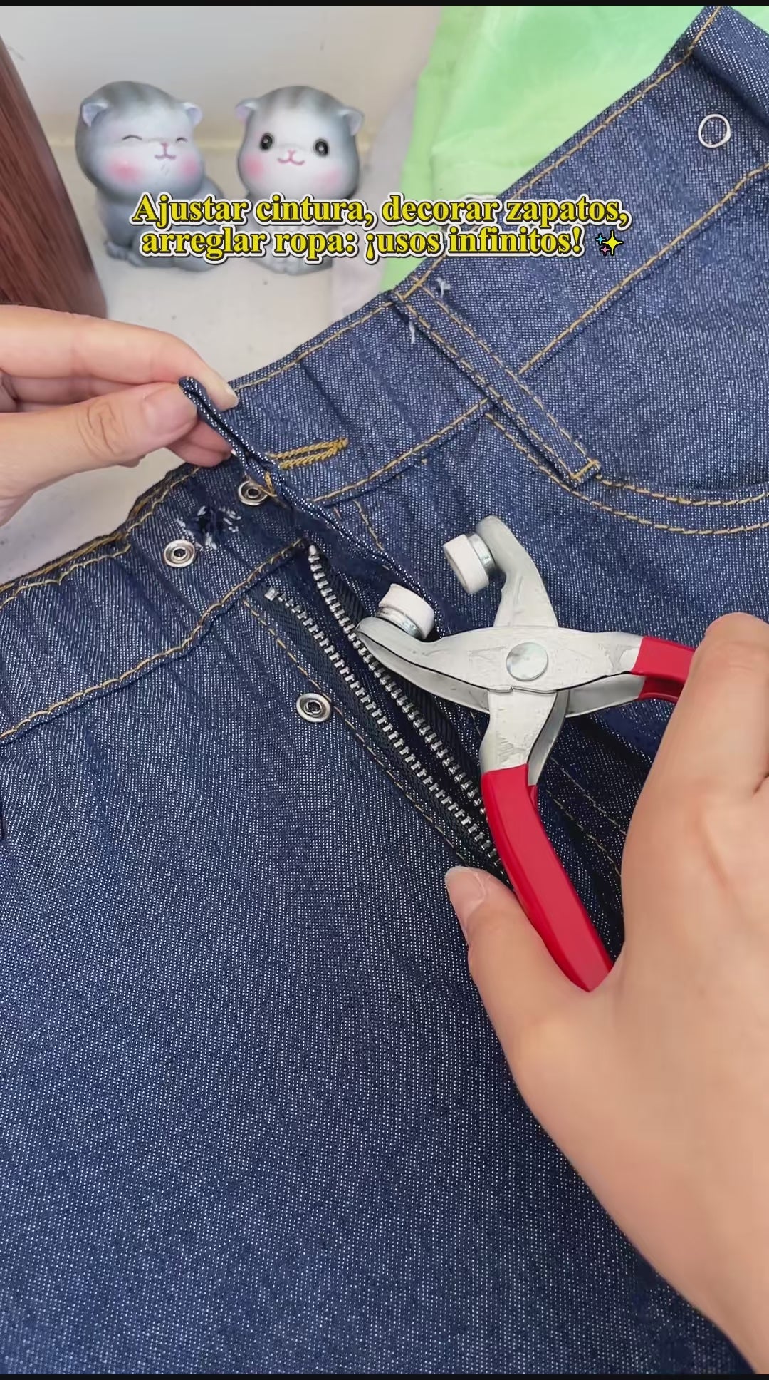 Snap Button Pliers Kit — 100pcs, Durable, Heavy-Duty, DIY, Crafting — demo video