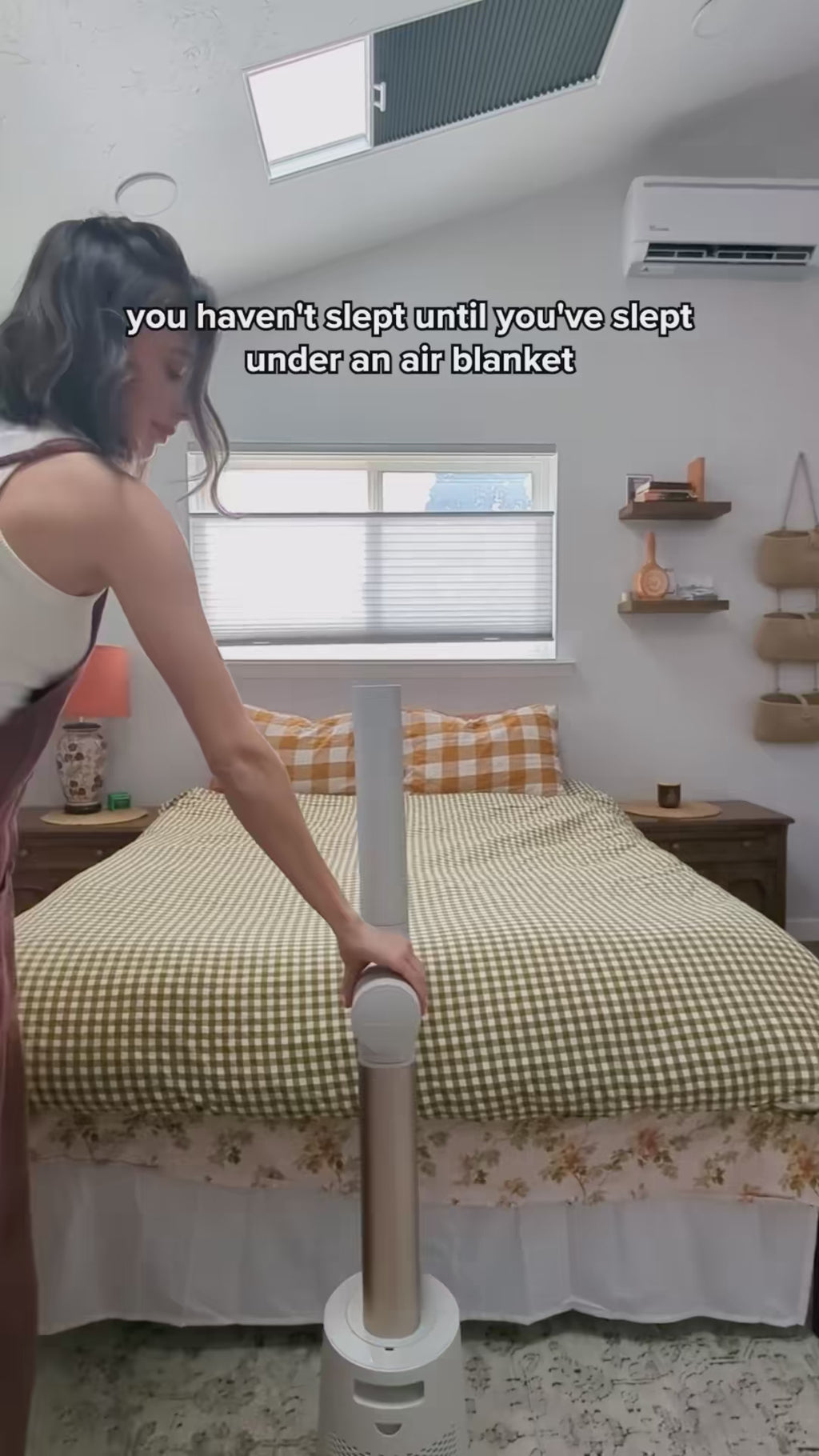 Portable Bladeless Personal Fan — demo video