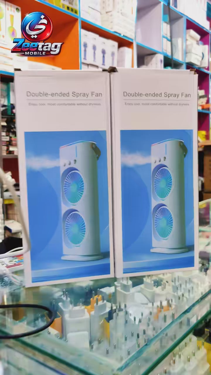 Handheld Turbo Fan — Portable, Rechargeable, Cordless, Personal, Mini, Quiet — demo video