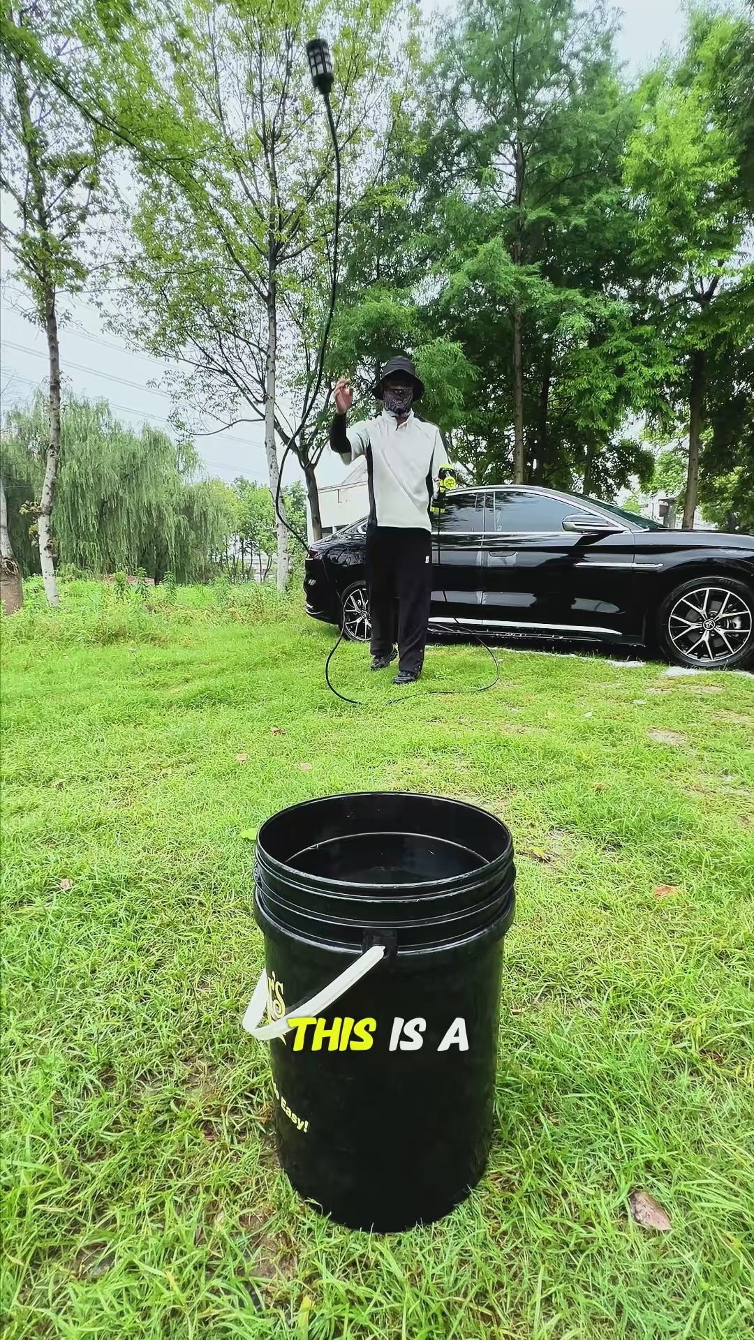 Cordless Pressure Washer — Portable, Handheld, Car Wash, Deck Cleaning, Patio, S — demo video