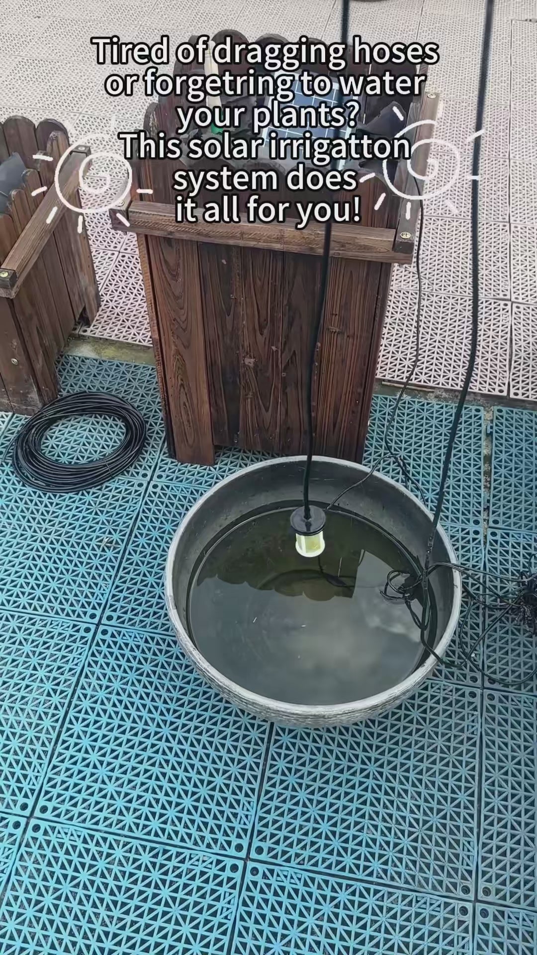 Drip Irrigation Kit — Automatic, Smart Watering, Garden, Plants, Greenhouse, Yar — demo video